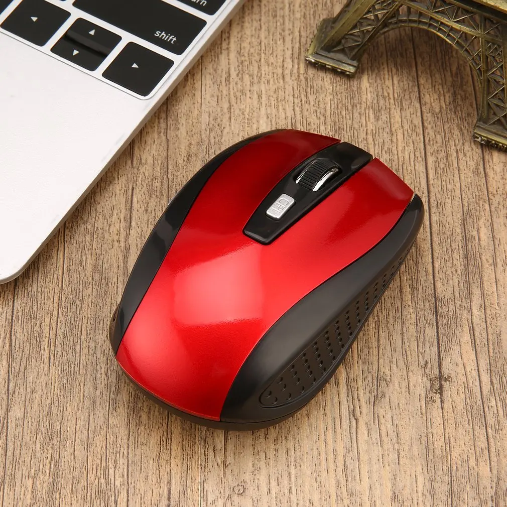 

Беспроводная мышь Горячая Распродажа 2,4 ГГц, портативная интеллектуальная игровая мышь, оптическая вращающаяся геймерская мышь, USB-приемни...