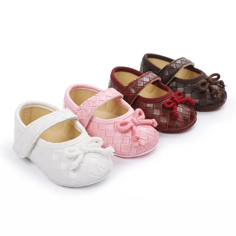 Newborn Baby Girl Bow Princess Shoes PU leather Buckle Soft Sole Crib Solid Strap Flat With Heel Baby Shoes Party Wedding
Newborn Baby Girl Bow Princess Shoes PU leather Buckle Soft Sole Crib Solid Strap Flat With Heel Baby Shoes Party Wedding