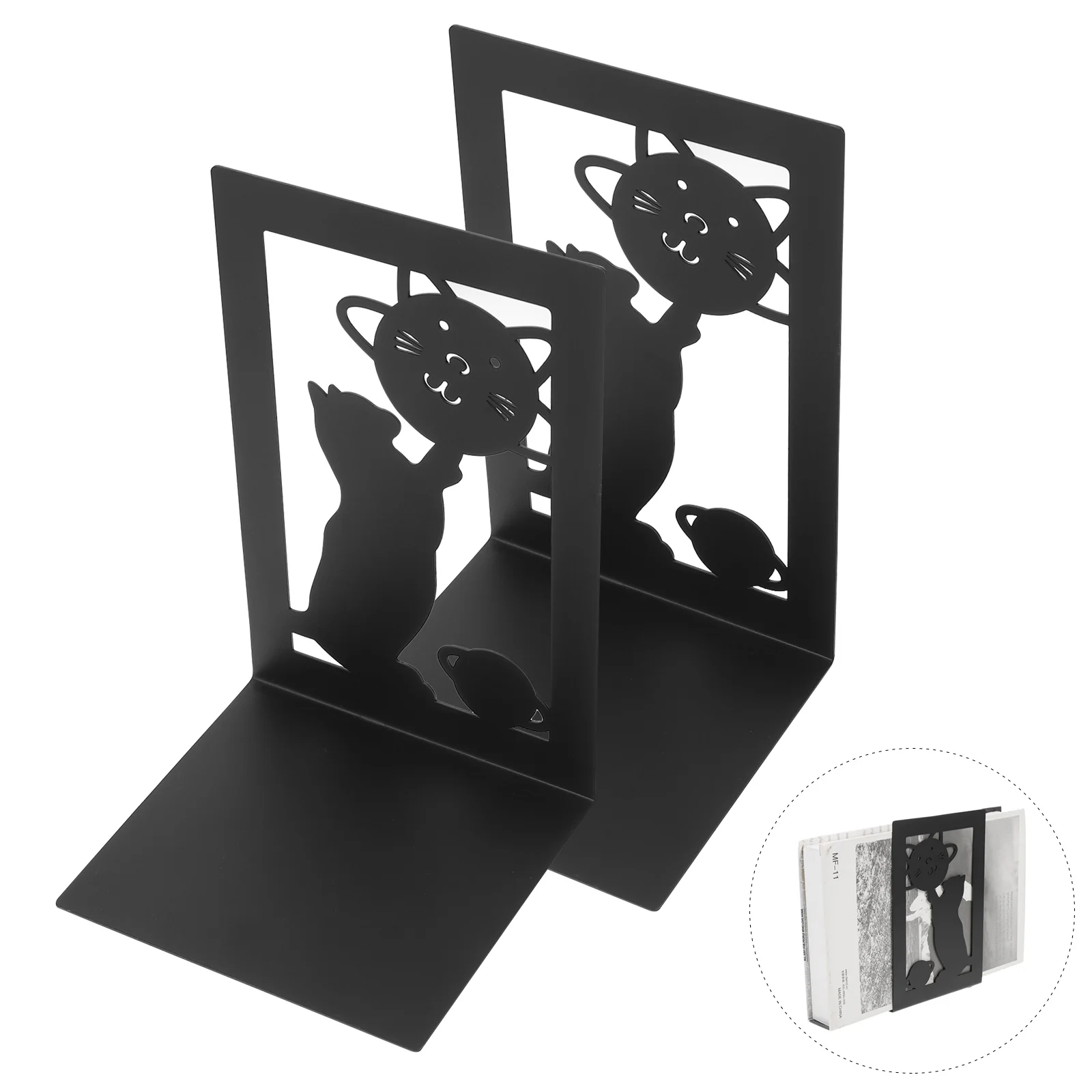 2pcs Iron Book Ends Durable Decorative Practical Metal Bookends Book Supports Book Stoppers for Shelf Home Office
2pcs Iron Book Ends Durable Decorative Practical Metal Bookends Book Supports Book Stoppers for Shelf Home Office