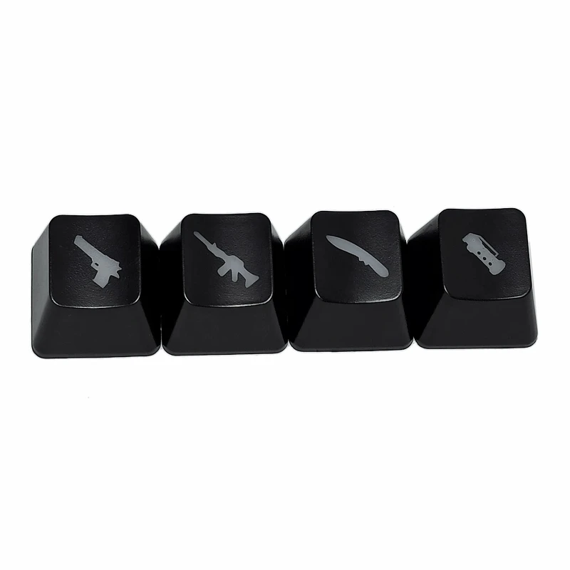 4PCS DIY ABS Backlit Mechanical Keyboard Keycap OEM R4 Height Personality Translucent Key for CF Game Direction Keys
4PCS DIY ABS Backlit Mechanical Keyboard Keycap OEM R4 Height Personality Translucent Key for CF Game Direction Keys