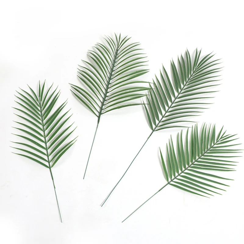 Artificial Plant Fake Green Tropical Palm Tree Leaves For Home Garden Decoration Diy Photography Background Artificial Greening 
Artificial Plant Fake Green Tropical Palm Tree Leaves For Home Garden Decoration Diy Photography Background Artificial Greening