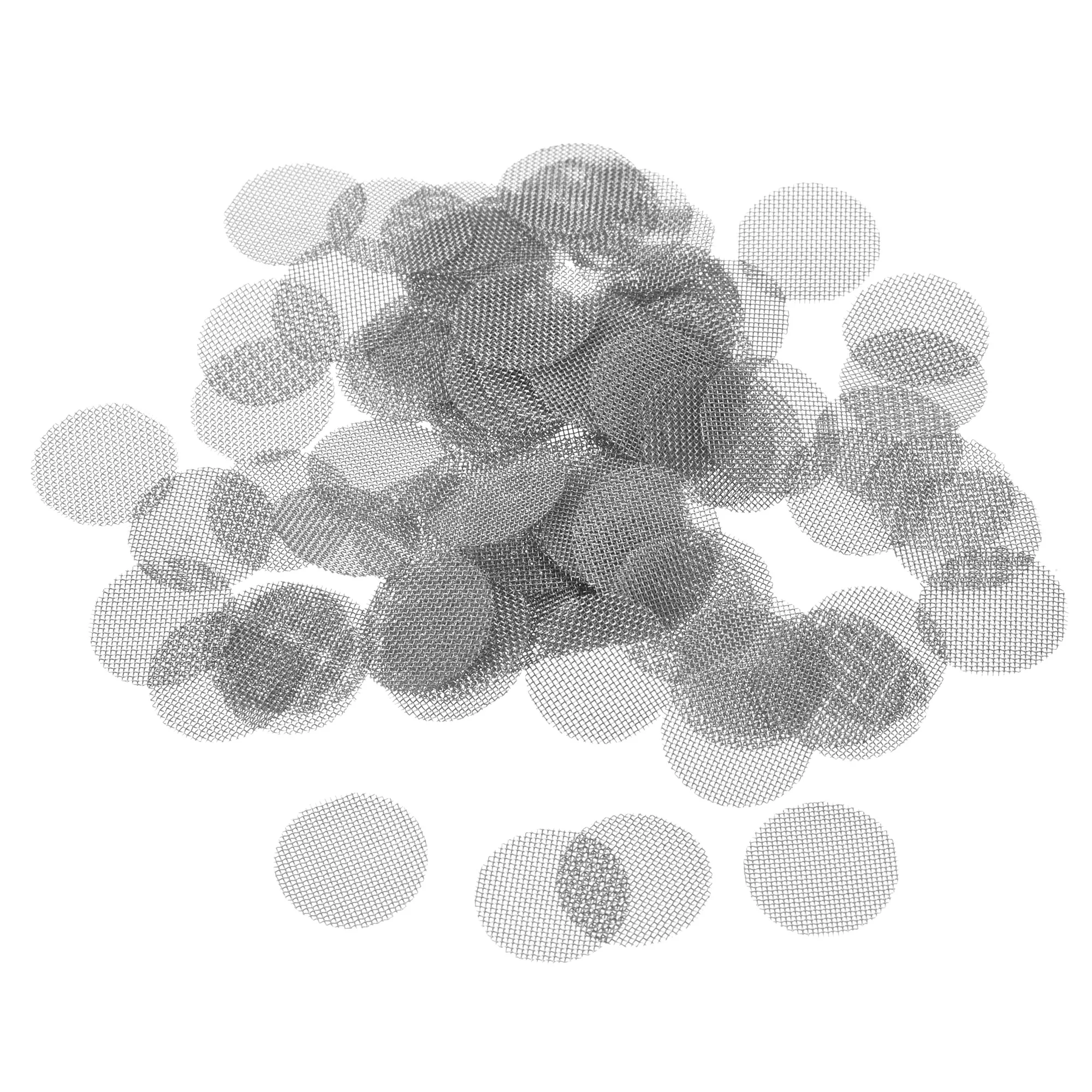 100pcs Stainless Steel Screens 12.7mm Diameter Pipe Screen Multifunctional Accessories for Pipe Filter
100pcs Stainless Steel Screens 12.7mm Diameter Pipe Screen Multifunctional Accessories for Pipe Filter