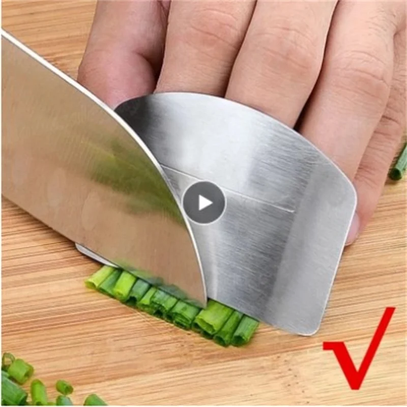 Stainless Steel Finger Protector Anti-cut Finger Guard Kitchen Tools Safe Vegetable Cutting Hand Protecter Kitchen Cook Gadgets
Stainless Steel Finger Protector Anti-cut Finger Guard Kitchen Tools Safe Vegetable Cutting Hand Protecter Kitchen Cook Gadgets