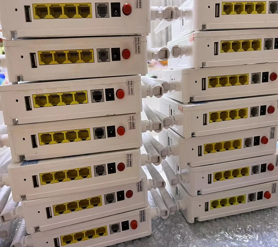 50PCS Wholesale F673AV9 Dual Band 4ge+1tel+2usb+Ac 5g Wifi Ont ONU Gpon English Version OLT Second Hand Without Power
50PCS Wholesale F673AV9 Dual Band 4ge+1tel+2usb+Ac 5g Wifi Ont ONU Gpon English Version OLT Second Hand Without Power