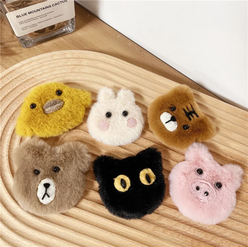 Cute Cartoon Animal Rabbit Hairpin Korean New Barrettes Winter Plush Tiger Bangs Clip Headwear Kids Hair Accessories for Women
Cute Cartoon Animal Rabbit Hairpin Korean New Barrettes Winter Plush Tiger Bangs Clip Headwear Kids Hair Accessories for Women