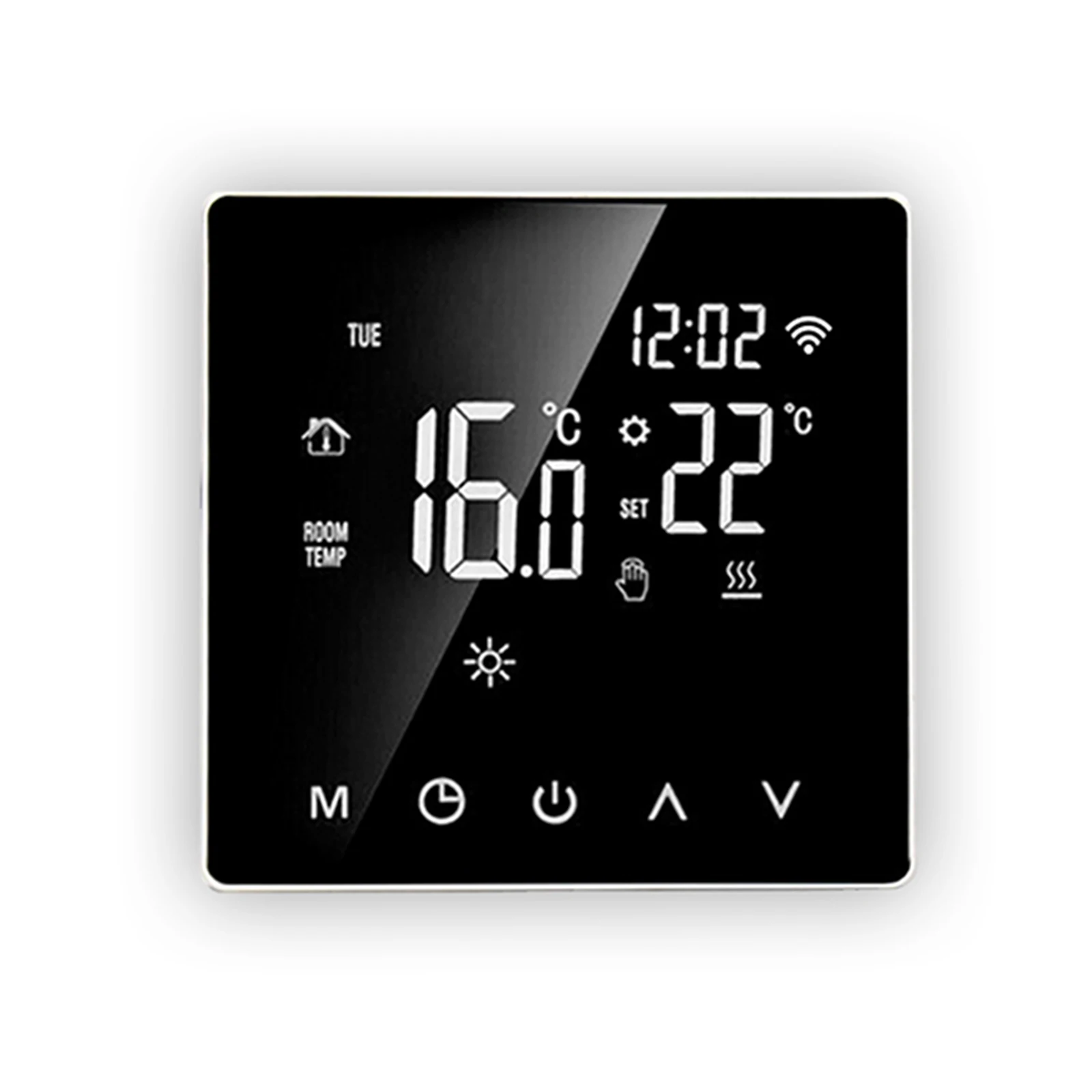 Heating Accessories Heating Thermostat 110-230V AC 5060Hz Floor Floor Heating Furnace Heating Thermostat LCD Thermostat Durable
Heating Accessories Heating Thermostat 110-230V AC 5060Hz Floor Floor Heating Furnace Heating Thermostat LCD Thermostat Durable