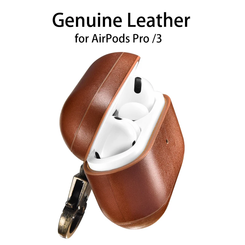 Чехол из натуральной кожи для Airpods 3, чехол для беспроводных Bluetooth-наушников, защитный чехол из натуральной кожи для Apple Airpods Pro
Чехол из натуральной кожи для Airpods 3, чехол для беспроводных Bluetooth-наушников, защитный чехол из натуральной кожи для Apple Airpods Pro