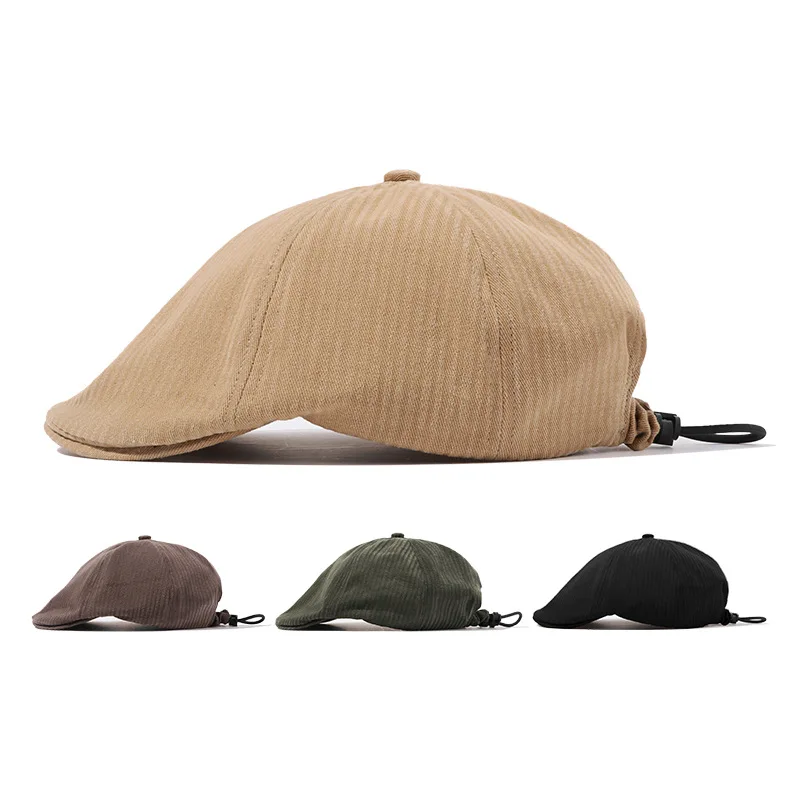 Men Beret Newsboy Hats Classic Adjustable Peaked Cap Western Casual Hat Cotton Beret Hat Flat Brim Berets Octagonal Cap
Men Beret Newsboy Hats Classic Adjustable Peaked Cap Western Casual Hat Cotton Beret Hat Flat Brim Berets Octagonal Cap