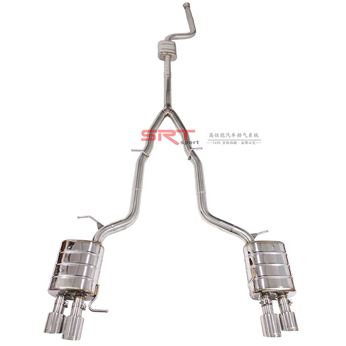 Exhaust system for BMW 5 series f10 f18 lossless original car downpipe with catalytic cat back with valve control with 4 tips
Exhaust system for BMW 5 series f10 f18 lossless original car downpipe with catalytic cat back with valve control with 4 tips