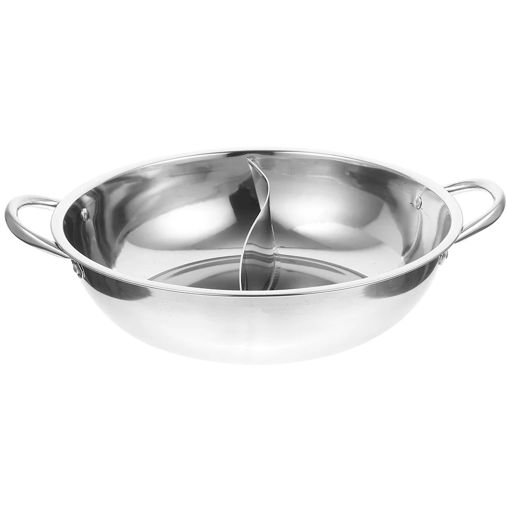 China Chinese Style Hot Pot Thickened Two-flavor Kitchen Hotpot Multi-purpose Double Handle
China Chinese Style Hot Pot Thickened Two-flavor Kitchen Hotpot Multi-purpose Double Handle