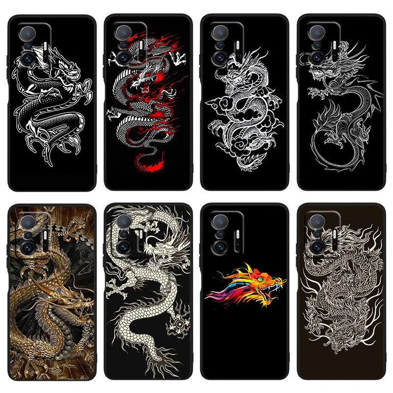 Creative Design Chinese Dragon For Xiaomi Mi 12 12X 11T 11i 11 10T 10 9T 9SE 9 A3 CC9E Pro Ultra Lite Black Silicone Phone Case
Creative Design Chinese Dragon For Xiaomi Mi 12 12X 11T 11i 11 10T 10 9T 9SE 9 A3 CC9E Pro Ultra Lite Black Silicone Phone Case
