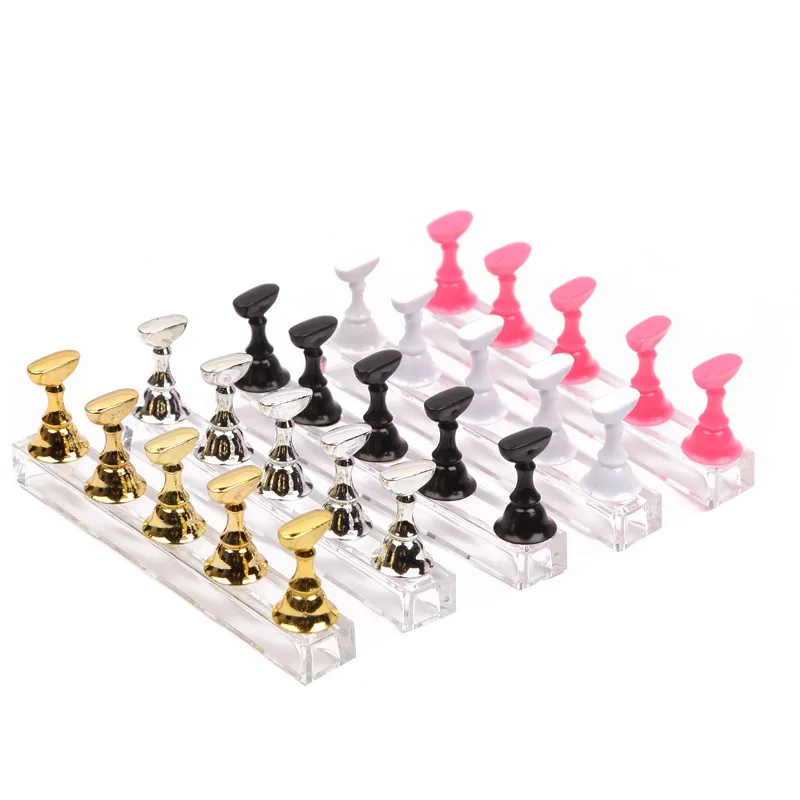 Hot Sale False Nail Tips Practice Trainning Display Stand Holder Base Crystal Alloy Nail Art Polish Display Manicure Tools
Hot Sale False Nail Tips Practice Trainning Display Stand Holder Base Crystal Alloy Nail Art Polish Display Manicure Tools