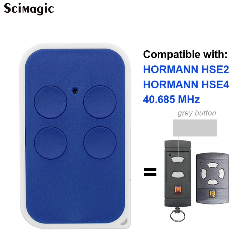 Newest HORMANN HSE2 HSE4 40.685 MHz Grey Button Garage Gate Door Remote Control Clone HORMANN 40.685mhz Opener Duplicator
Newest HORMANN HSE2 HSE4 40.685 MHz Grey Button Garage Gate Door Remote Control Clone HORMANN 40.685mhz Opener Duplicator
