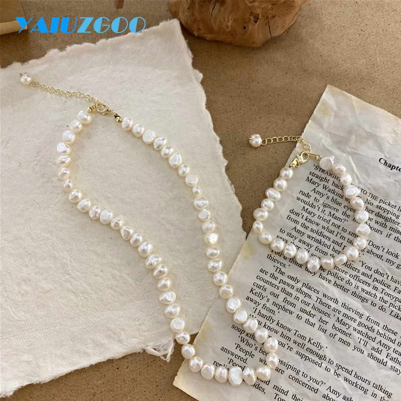 Natural Freshwater Pearl Chokers Necklace 925 Sterling Silver Baroque Pearl Necklace Bracelet For Women Wedding Fashion Jewelry
Natural Freshwater Pearl Chokers Necklace 925 Sterling Silver Baroque Pearl Necklace Bracelet For Women Wedding Fashion Jewelry