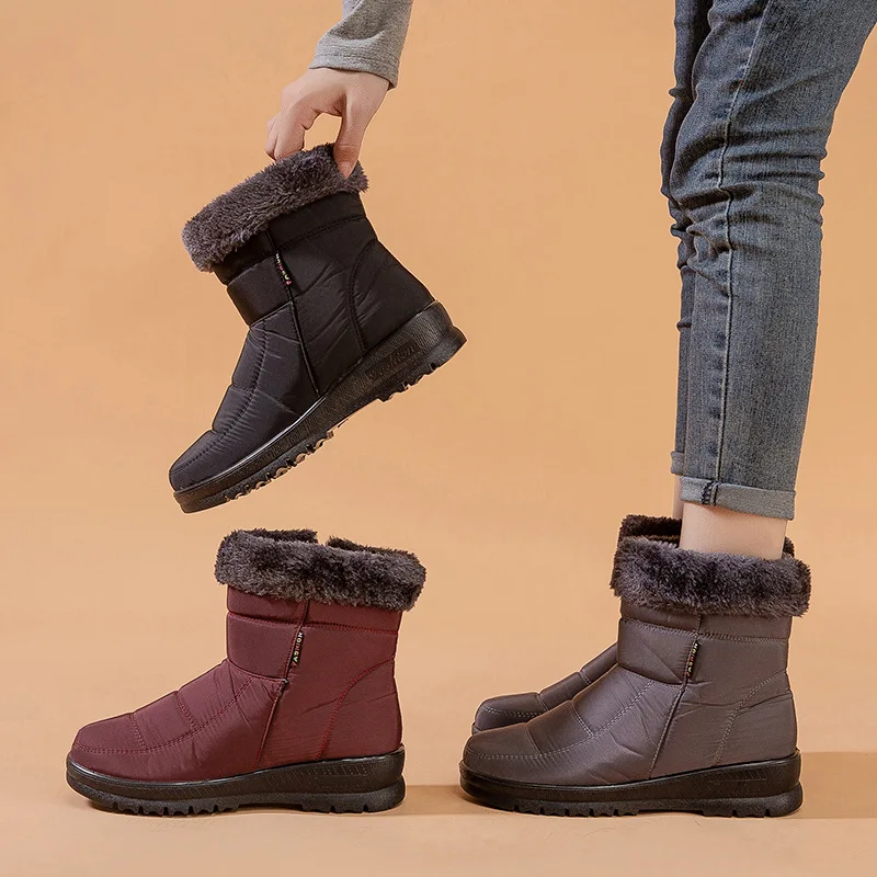Women Boots Super Warm Snow Boots For Winter Shoes Women Waterproof Ankle Boots With Heels Casual Winter Botas Mujer 2022 New
Women Boots Super Warm Snow Boots For Winter Shoes Women Waterproof Ankle Boots With Heels Casual Winter Botas Mujer 2022 New