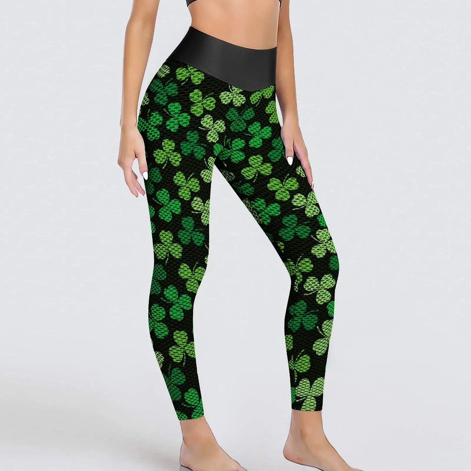 St Patricks Day Leggings Shamrock Pattern Running Yoga Pants Women High Waist Retro Leggins Sexy Stretch Graphic Sports Tights
St Patricks Day Leggings Shamrock Pattern Running Yoga Pants Women High Waist Retro Leggins Sexy Stretch Graphic Sports Tights