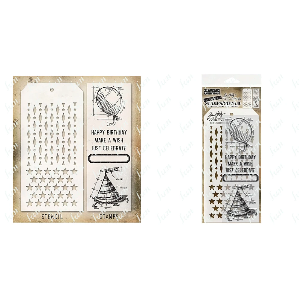 Birthday Diamond Dot and Stars Clear Silicone Stamps Stencils Diy Scrapbooking Album Stamp Make Paper Cards Embossing New Molds
Birthday Diamond Dot and Stars Clear Silicone Stamps Stencils Diy Scrapbooking Album Stamp Make Paper Cards Embossing New Molds