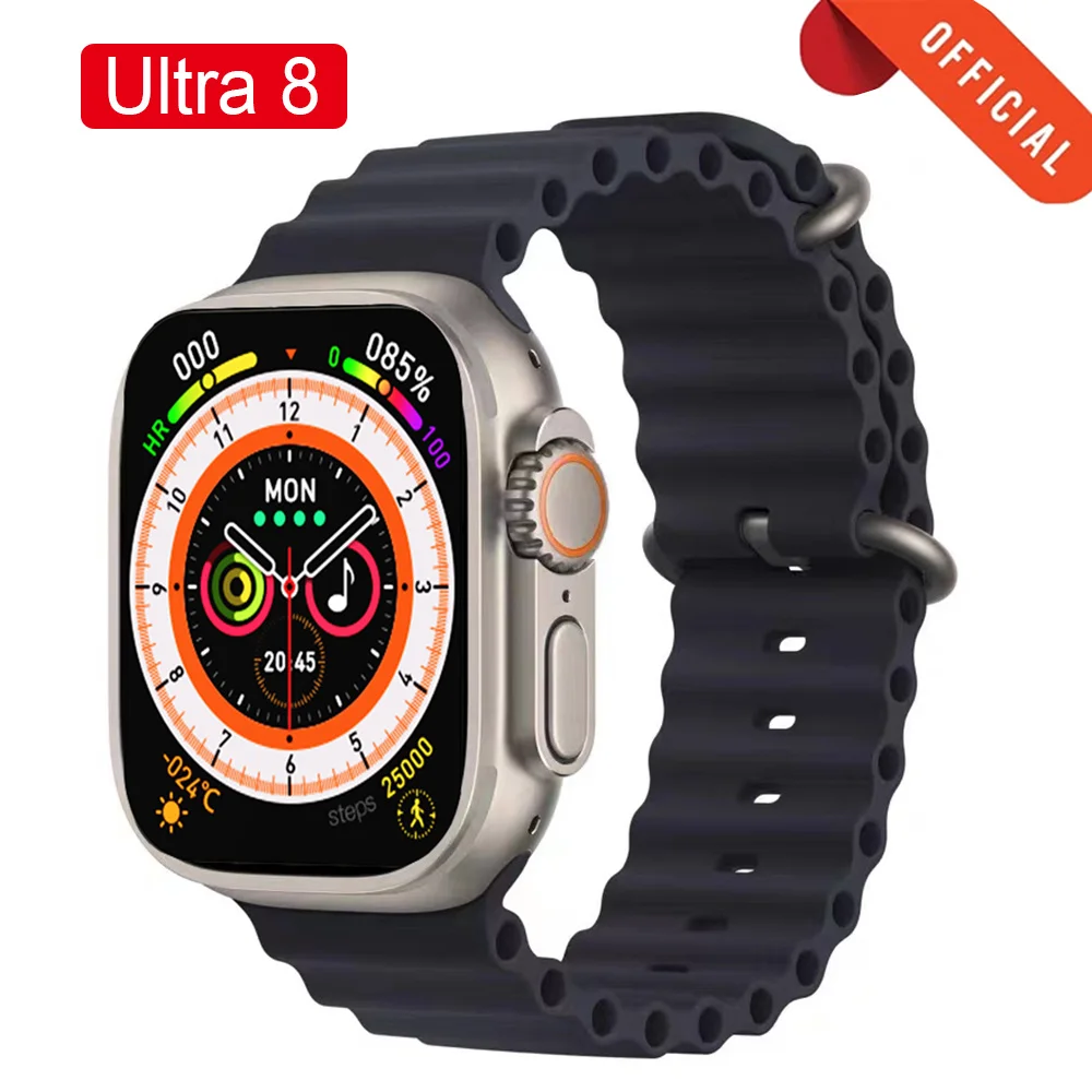 49mm Smart Watch Ultra 8 NFC Bluetooth Call Smartwatch Series 8 Wireless Charge 2.02" Heath Fitness Bracelet Long Battery Life
49mm Smart Watch Ultra 8 NFC Bluetooth Call Smartwatch Series 8 Wireless Charge 2.02" Heath Fitness Bracelet Long Battery Life