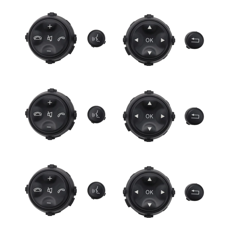 6X Car Multifunction Steering Wheel Button For Mercedes-Benz W221 S-Class S280 S300 S350 S400 Black
6X Car Multifunction Steering Wheel Button For Mercedes-Benz W221 S-Class S280 S300 S350 S400 Black