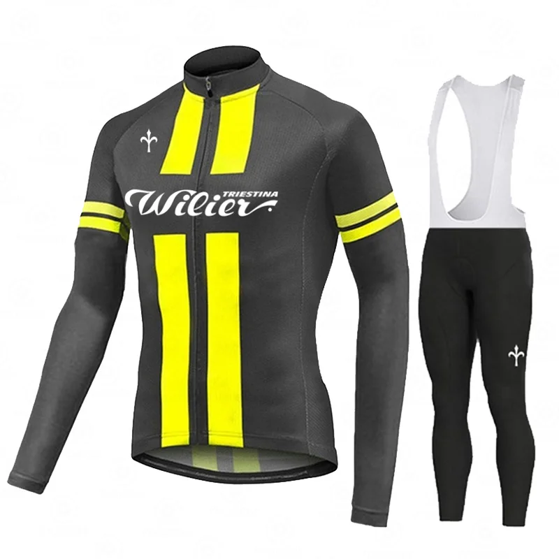 Wilier Spring and Autumn Long Sleeve Men Cycling Jersey Set Ropa Ciclismo Bicycle Clothing New MTB Bike Jersey Uniform Clothes
Wilier Spring and Autumn Long Sleeve Men Cycling Jersey Set Ropa Ciclismo Bicycle Clothing New MTB Bike Jersey Uniform Clothes