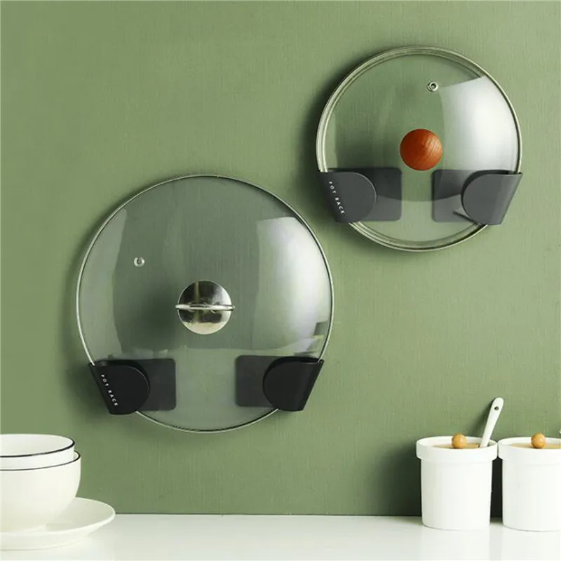 2pc Kitchen Pot Cover Shelf Wall Hanging Multi Functional Shelf for Putting Pot Cover Wall Hanging Storage Kichen Organizer
2pc Kitchen Pot Cover Shelf Wall Hanging Multi Functional Shelf for Putting Pot Cover Wall Hanging Storage Kichen Organizer