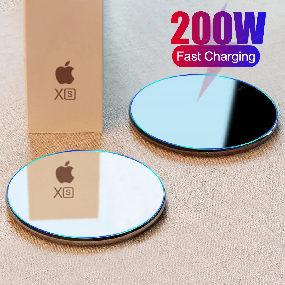 200W Wireless Charger Pad For iPhone 14 13 12 11 Pro Max 8 Plus X Xiaomi 13 12 Samsung S23 S22 S21 S20 S10 Fast Charging Station
200W Wireless Charger Pad For iPhone 14 13 12 11 Pro Max 8 Plus X Xiaomi 13 12 Samsung S23 S22 S21 S20 S10 Fast Charging Station