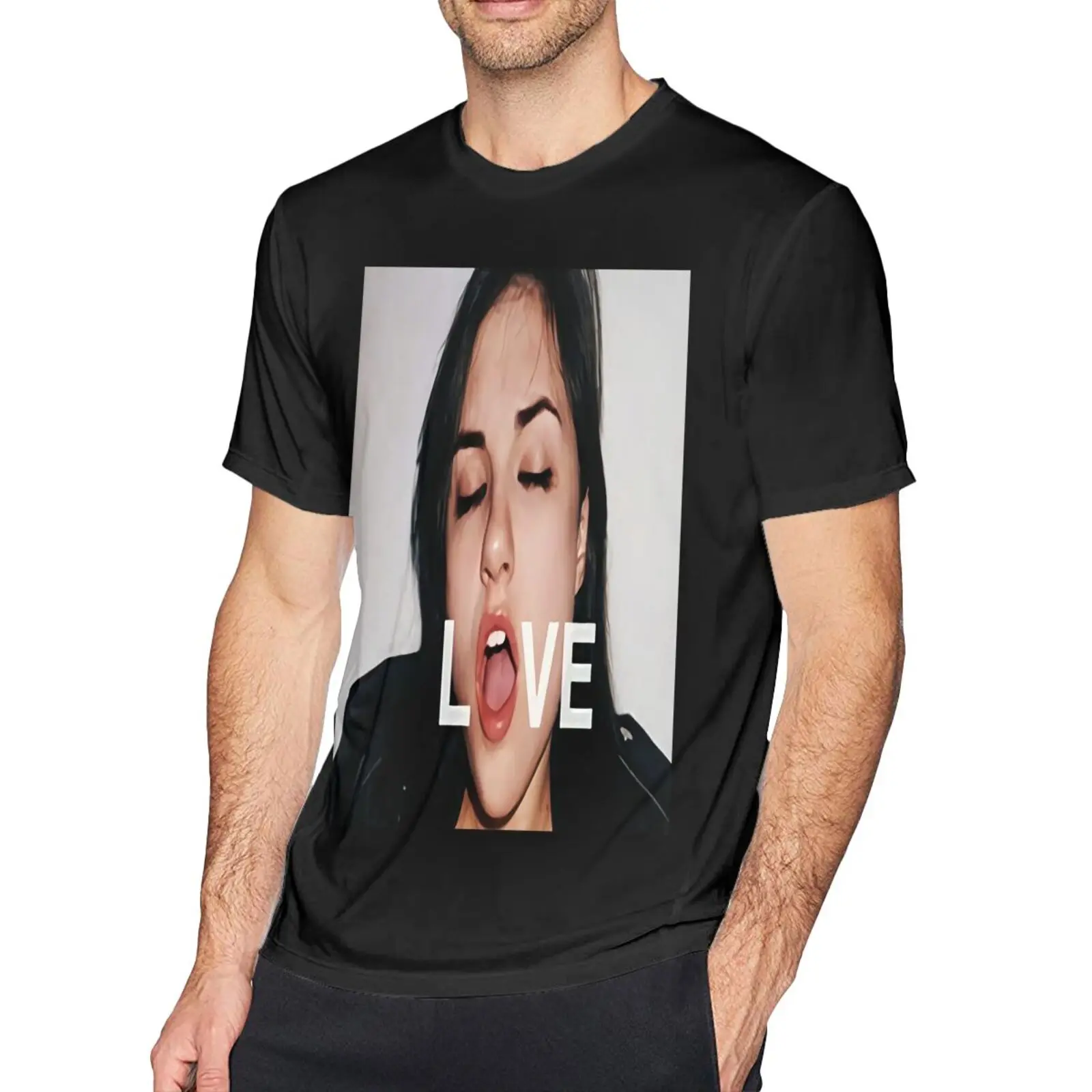 Мужская футболка Sasha Grey Love 2999, Мужская хлопковая футболка, футболки для женщин, мужская рубашка, Мужская одежда, мужская одежда, блузка, футбо...
Мужская футболка Sasha Grey Love 2999, Мужская хлопковая футболка, футболки для женщин, мужская рубашка, Мужская одежда, мужская одежда, блузка, футбо...