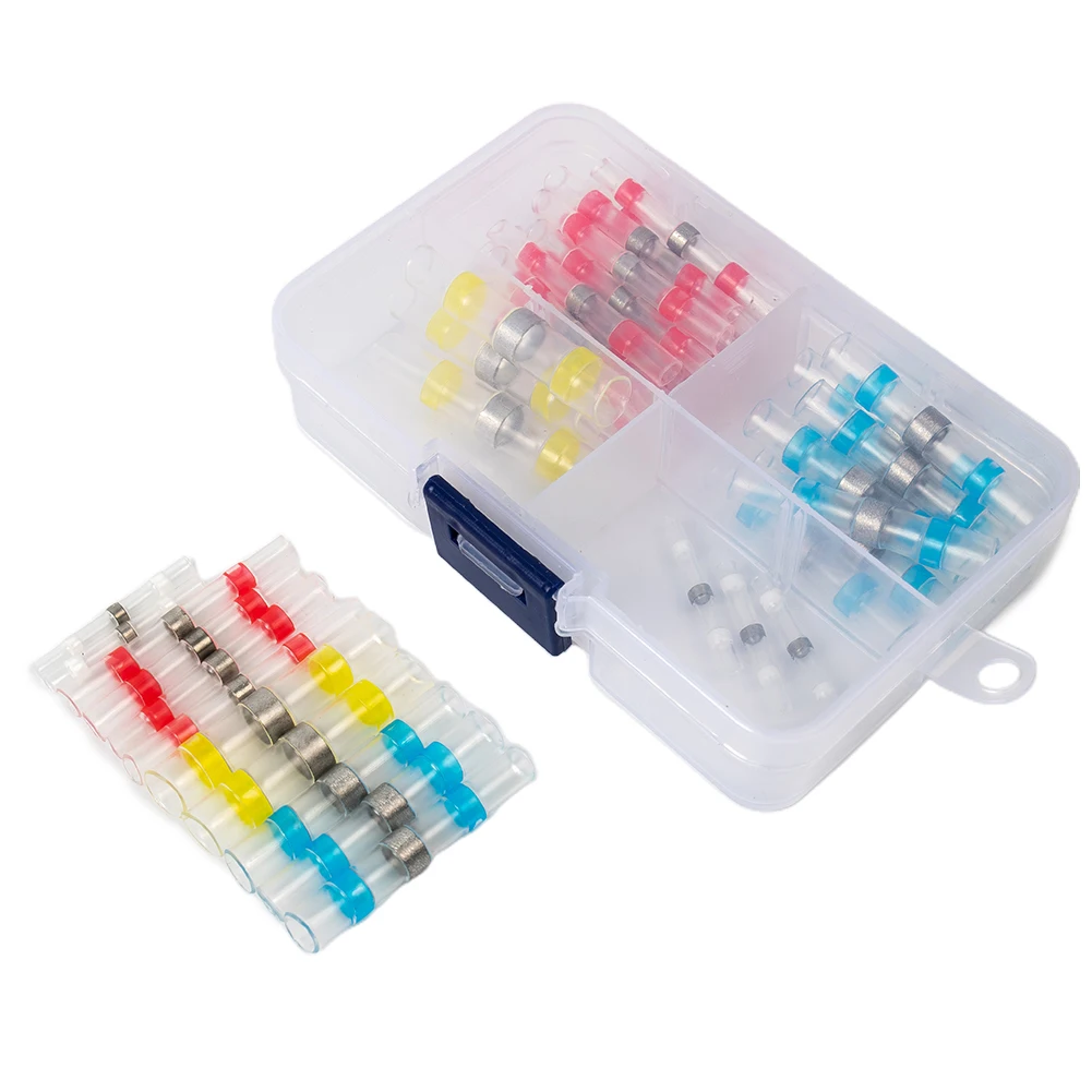 50Pcs Heat Shrinkable Tube Kit Solderstick Waterproof Solder Wire Connector Kit Original For Wire Connection Welding 2:1
50Pcs Heat Shrinkable Tube Kit Solderstick Waterproof Solder Wire Connector Kit Original For Wire Connection Welding 2:1