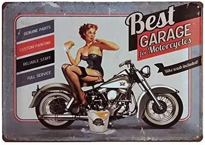 Garage decorations Metal Tin Sign Decor Iron Painting garage girl tasting 8x12 inch metal vintage art deco
Garage decorations Metal Tin Sign Decor Iron Painting garage girl tasting 8x12 inch metal vintage art deco