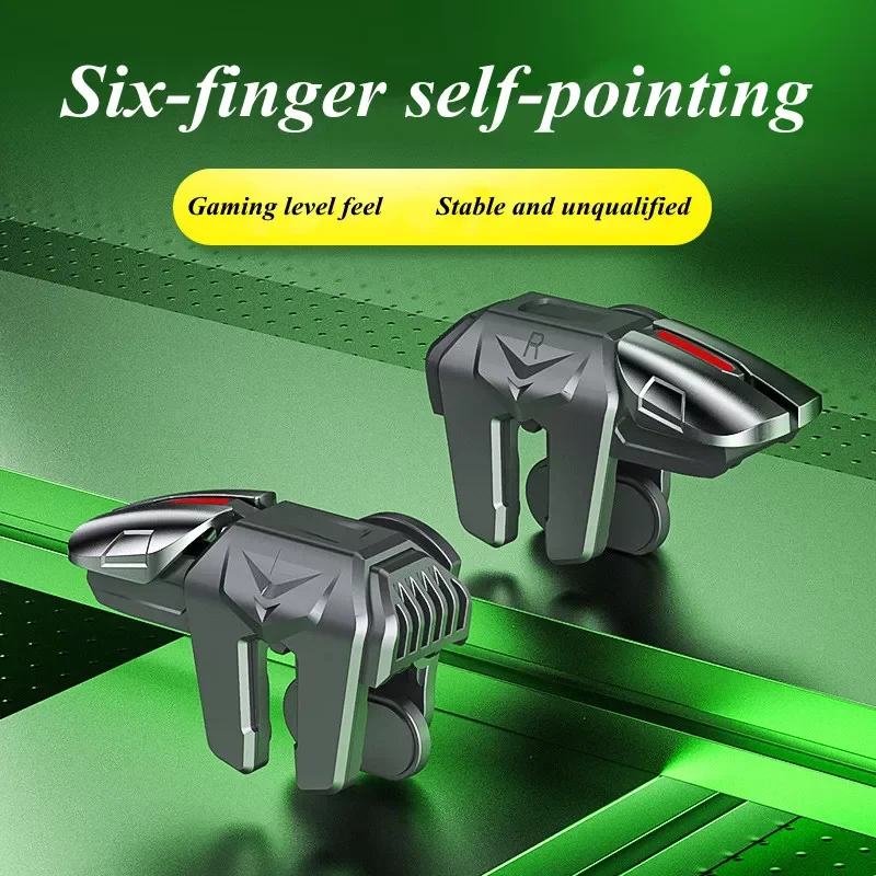 Phone Gaming Trigger G21 for PUBG Game Controller Gamepad Joystick Aim Shooting L1 R1 Alloy Key Button for IPhone Android
Phone Gaming Trigger G21 for PUBG Game Controller Gamepad Joystick Aim Shooting L1 R1 Alloy Key Button for IPhone Android