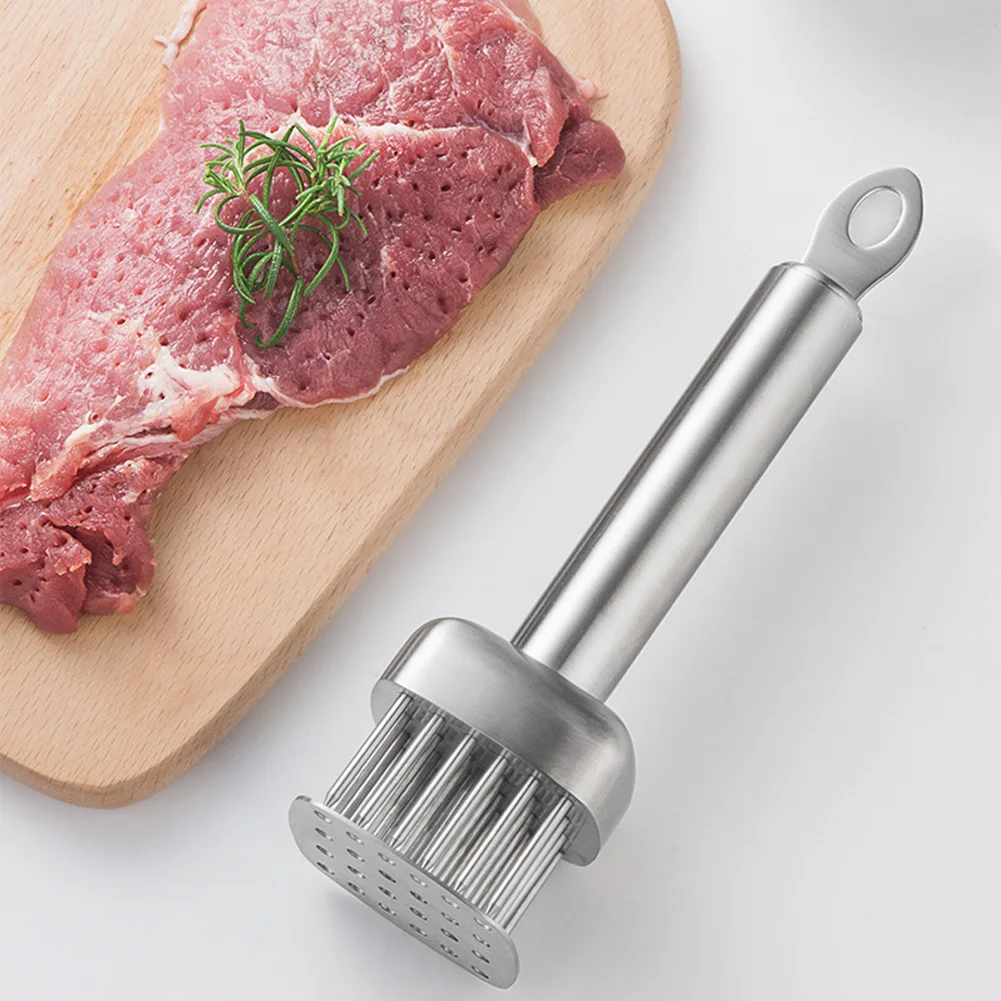 Stainless Steel Meat Tenderizer Meat Grinder Machine Needle Portable Meat Hammer Kitchen Household Pork Chop Cooking Tools
Stainless Steel Meat Tenderizer Meat Grinder Machine Needle Portable Meat Hammer Kitchen Household Pork Chop Cooking Tools