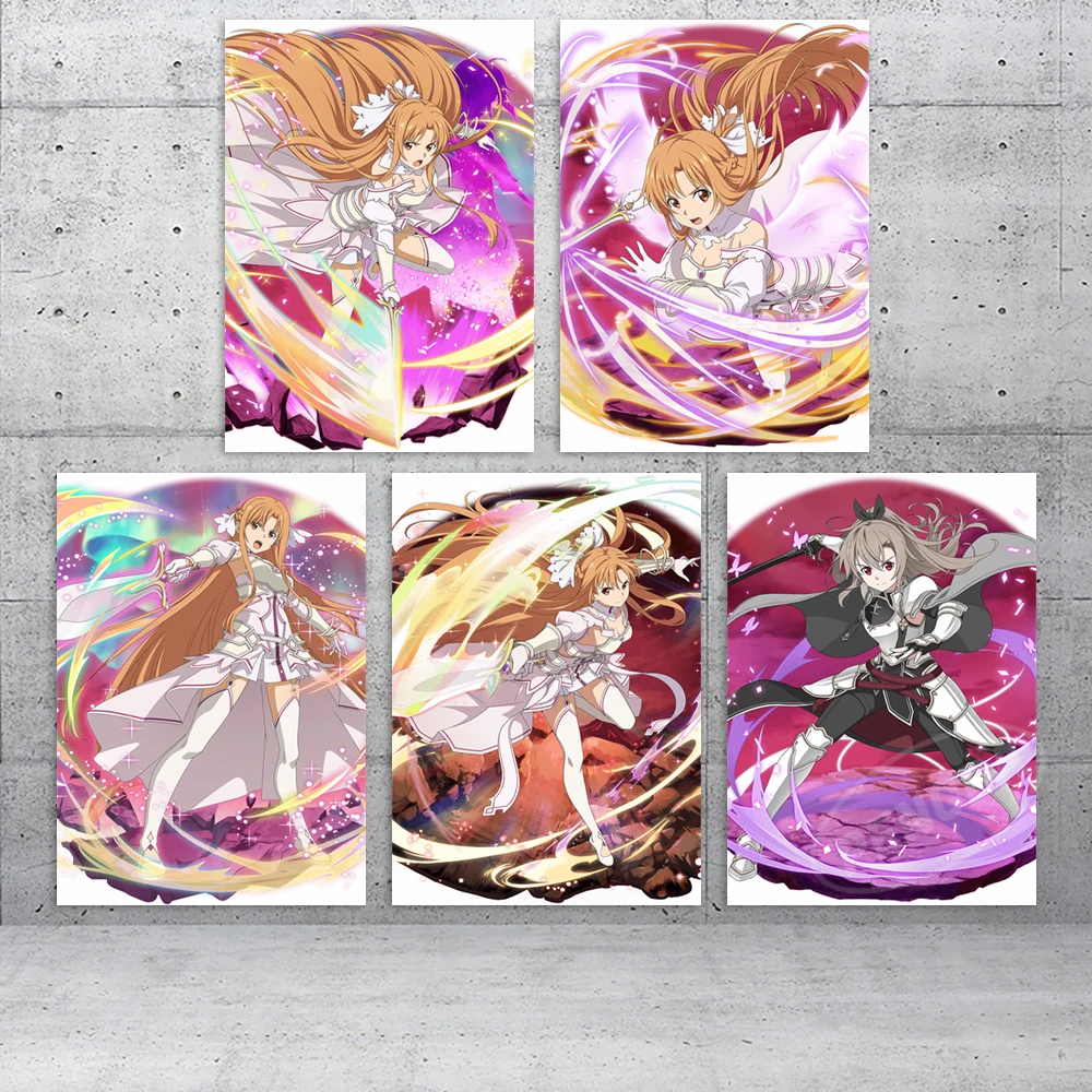 Home Decoration Asuna Canvas Painting Kirigaya Suguha Pictures Wall Sword Art Online Hd Print Asada Shino Poster For Living Room
Home Decoration Asuna Canvas Painting Kirigaya Suguha Pictures Wall Sword Art Online Hd Print Asada Shino Poster For Living Room