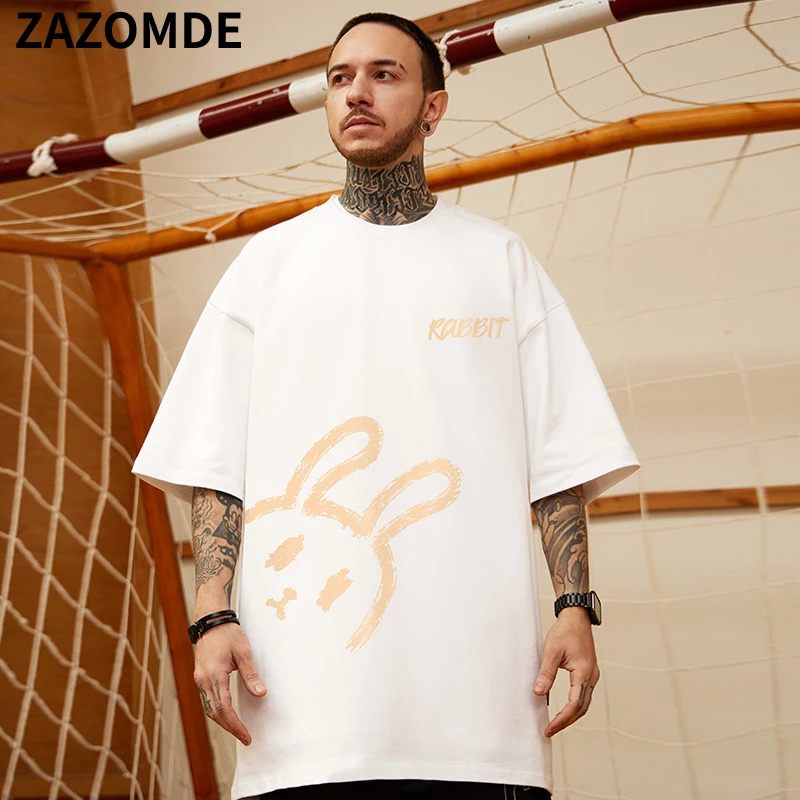 ZAZOMDE 2023 New Hip Hop Cartoon Simple Rabbit Print T Shirt Streetwear Harajuku T-Shirt Men Summer High Street Tshirt Tops Tees
ZAZOMDE 2023 New Hip Hop Cartoon Simple Rabbit Print T Shirt Streetwear Harajuku T-Shirt Men Summer High Street Tshirt Tops Tees