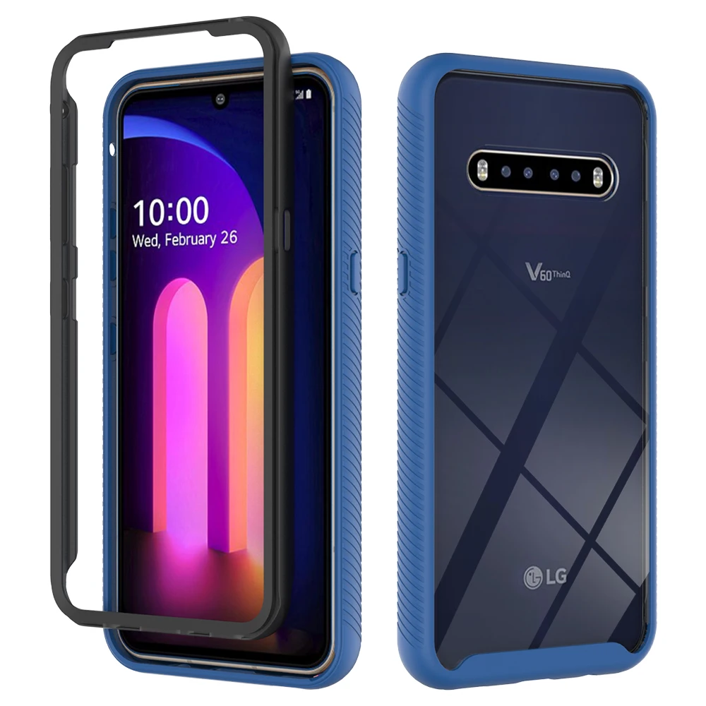 For LG V60 ThinQ Case LG V50s G8 G8X ThinQ Shockproof Bumper Back Clear TPU Phone Case for LG Velvet 5G Stylo 6 5 Harmony 4
For LG V60 ThinQ Case LG V50s G8 G8X ThinQ Shockproof Bumper Back Clear TPU Phone Case for LG Velvet 5G Stylo 6 5 Harmony 4