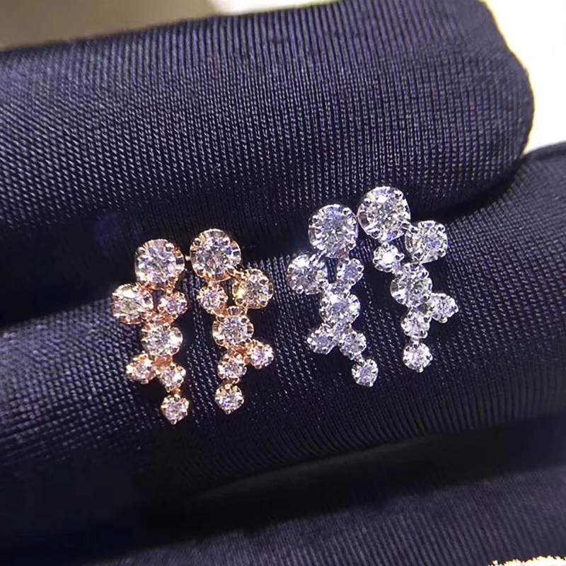 Simple Cubic Zirconia Round Bead Stud Earring Women Girls Wedding Engagement Party Female Elegant Accessories Jewelry e066
Simple Cubic Zirconia Round Bead Stud Earring Women Girls Wedding Engagement Party Female Elegant Accessories Jewelry e066