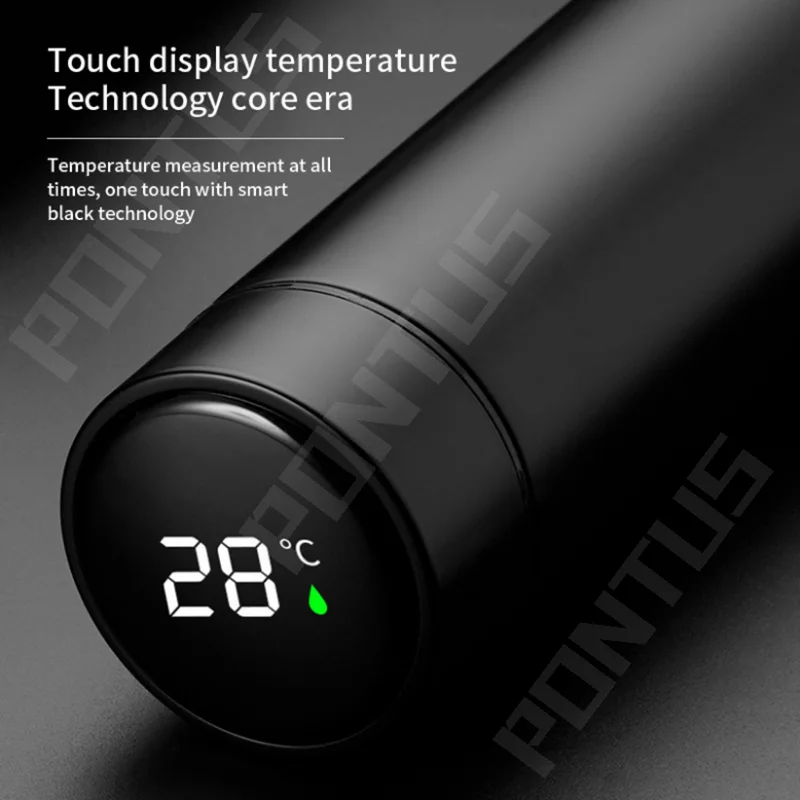 Smart Water Bottle Thermos Insulation Cup Vacuum Bottle Stainless Steel Flasks Intelligent Temperature Display Portable Cup
Smart Water Bottle Thermos Insulation Cup Vacuum Bottle Stainless Steel Flasks Intelligent Temperature Display Portable Cup