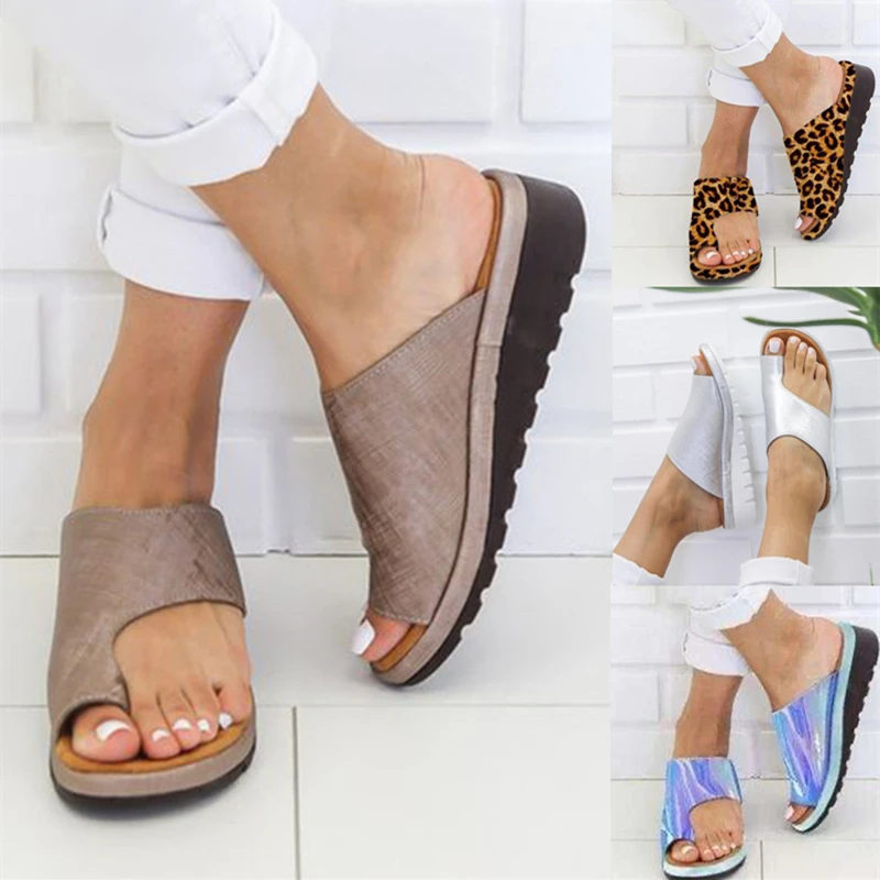 Non-slip Platform Wedges Slippers Women Sandals Slippers Beach Shoes Femmes Sandales Flip Flops Casual Foot Correction Sandal
Non-slip Platform Wedges Slippers Women Sandals Slippers Beach Shoes Femmes Sandales Flip Flops Casual Foot Correction Sandal