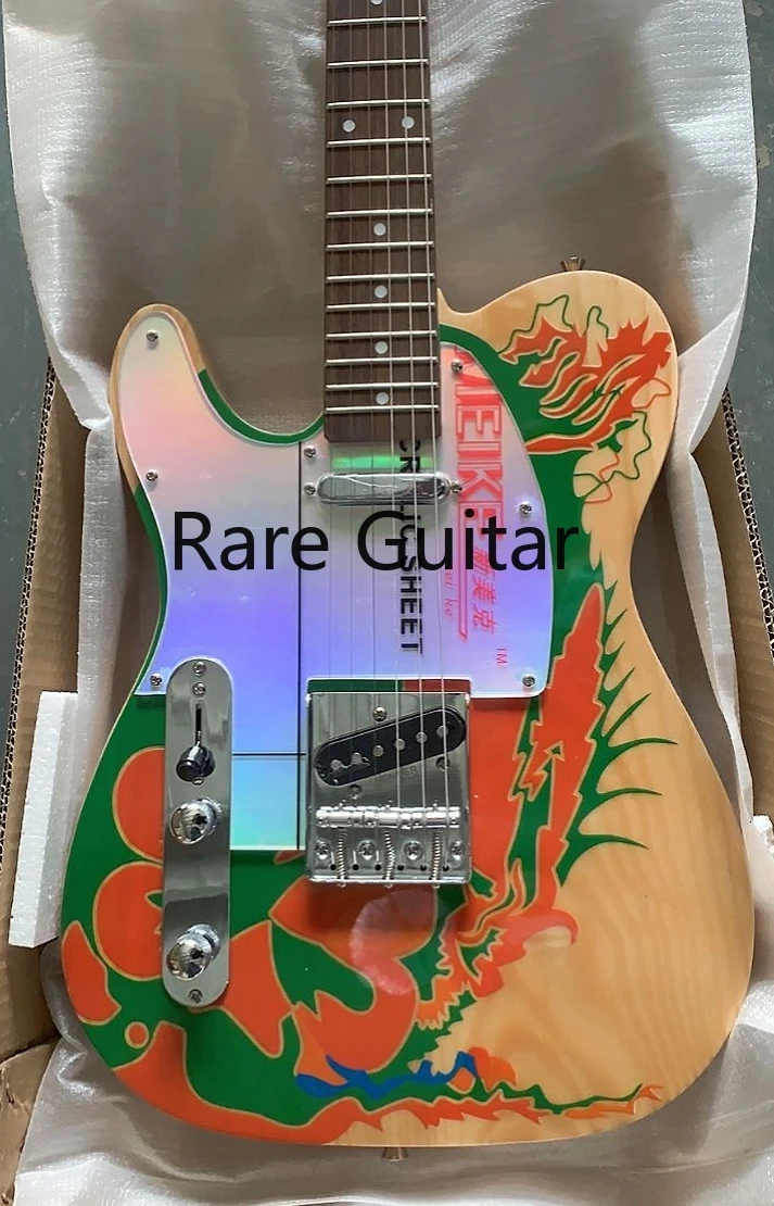 Электрическая гитара Jimmy Page Dragon Natural Tele для левой руки, пепельный корпус, фингерборд из розового дерева, матовая отделка, винтажные тюнеры
Электрическая гитара Jimmy Page Dragon Natural Tele для левой руки, пепельный корпус, фингерборд из розового дерева, матовая отделка, винтажные тюнеры