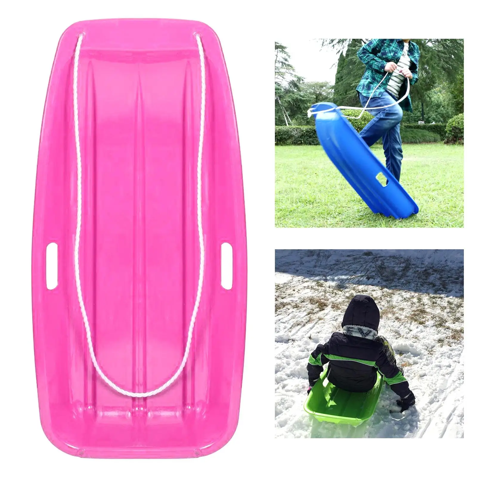 Clssic Winter Toboggn Sled Pull Ropes Booster for Sndbording Grss Skiing Skting
Clssic Winter Toboggn Sled Pull Ropes Booster for Sndbording Grss Skiing Skting