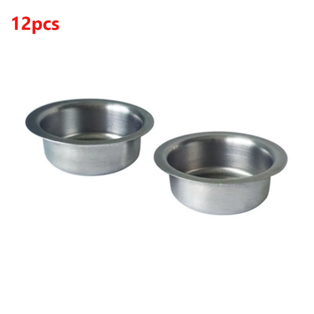 High Quality Candle Cups Stainless Steel Décor Hardware Home Metal Specifications 12pcs Accessories Candle Holder
High Quality Candle Cups Stainless Steel Décor Hardware Home Metal Specifications 12pcs Accessories Candle Holder