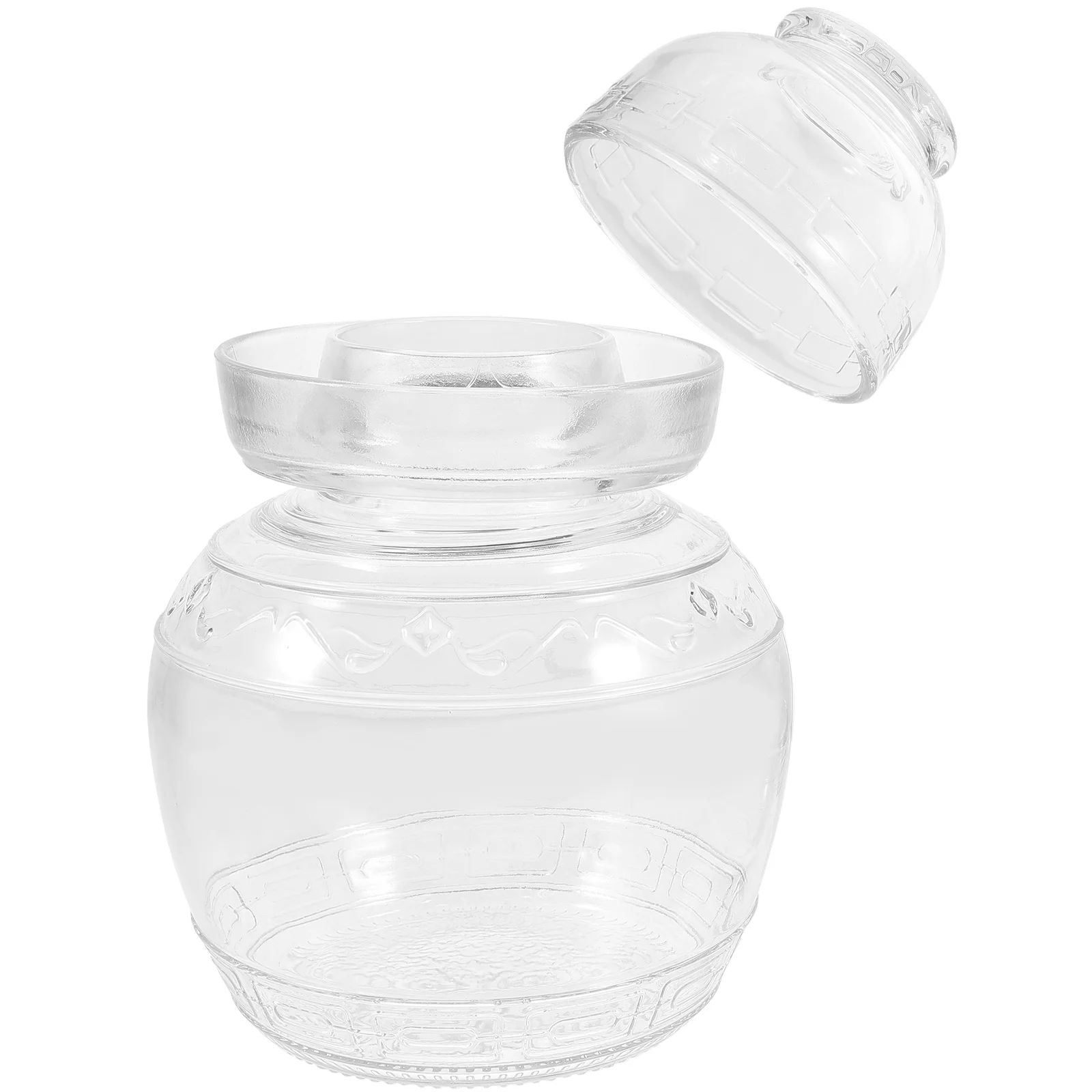 Kimchi Altar Kitchen Pickle Jar Sealed Can Food Containers Lids Fermentation Glass Storage Transparent Household
Kimchi Altar Kitchen Pickle Jar Sealed Can Food Containers Lids Fermentation Glass Storage Transparent Household