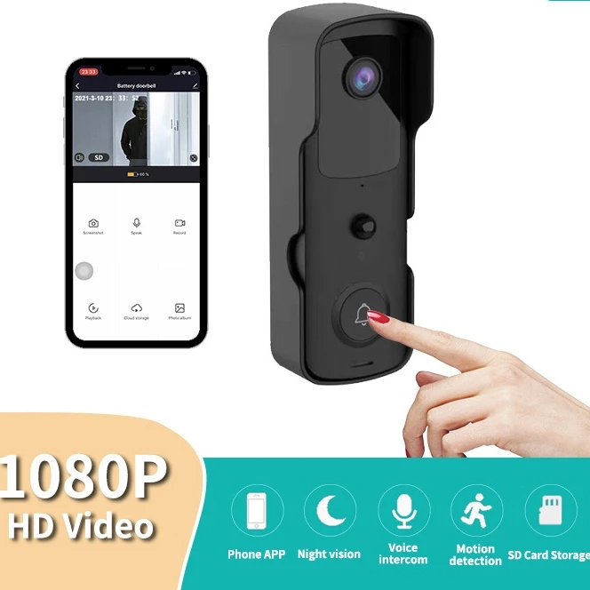 Wifi Security Camera, Video, Doorbell, Intercom Go, Wireless, Waterproof Security Camera, 1080p, Hd, Remote Free Shipping
Wifi Security Camera, Video, Doorbell, Intercom Go, Wireless, Waterproof Security Camera, 1080p, Hd, Remote Free Shipping