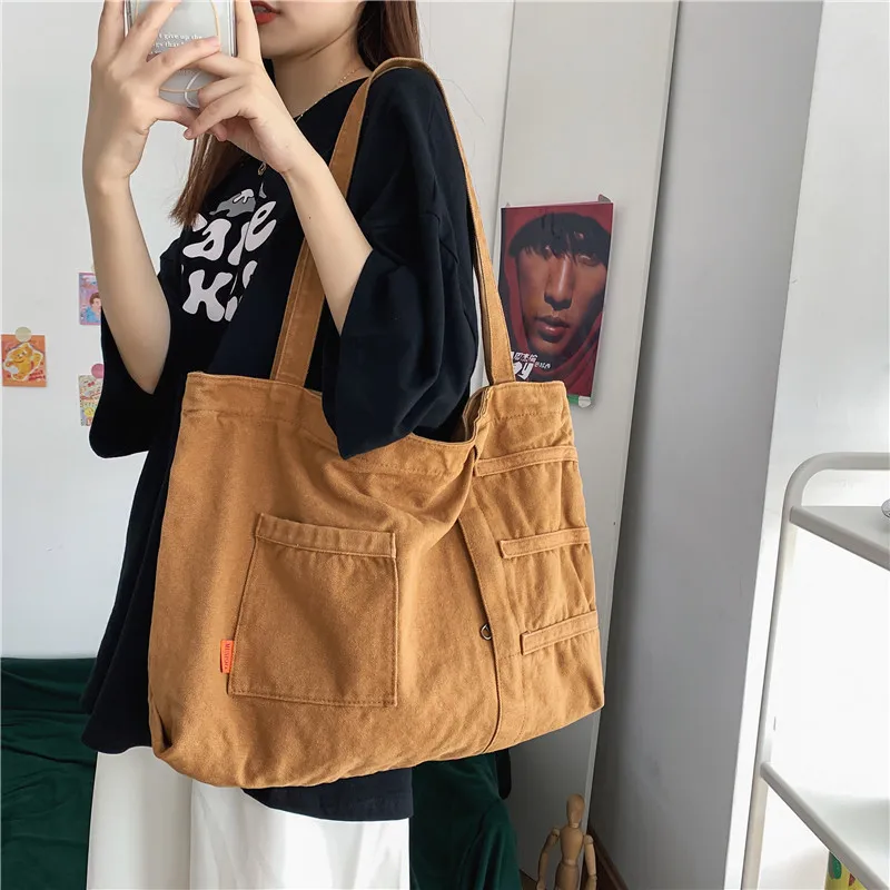 Classic College Students Canvas Bag Female Crossbody Bags Large Casual Women Canvas Shoulder Bags Leisure Shopping Tote Handbag
Classic College Students Canvas Bag Female Crossbody Bags Large Casual Women Canvas Shoulder Bags Leisure Shopping Tote Handbag