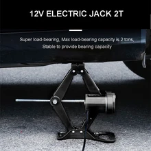 12V 2T Car Jack Electric Jack Lifting Portable Machinisms Lift Jack Wheel Disassembly Aids Auto Repair Tools
