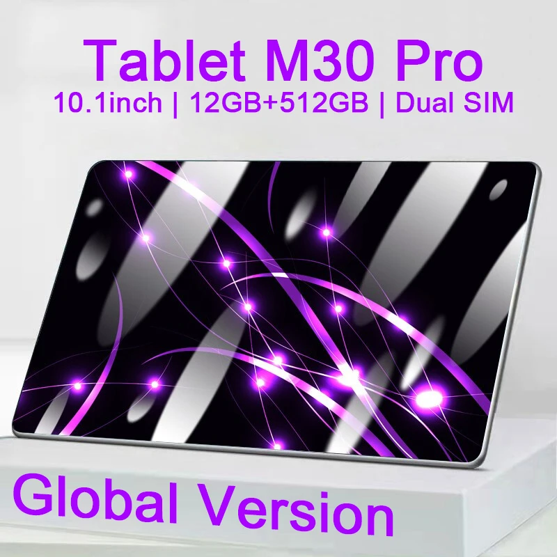 Планшет M30 Pro с глобальной прошивкой, десять ядер, 128 ГБ/256 ГБ/512 ГБ, Android 10, 10,1 дюйма, 1920x120 0 IPS, сеть 4G, две SIM-карты, GPS, планшетный ПК
Планшет M30 Pro с глобальной прошивкой, десять ядер, 128 ГБ/256 ГБ/512 ГБ, Android 10, 10,1 дюйма, 1920x120 0 IPS, сеть 4G, две SIM-карты, GPS, планшетный ПК
