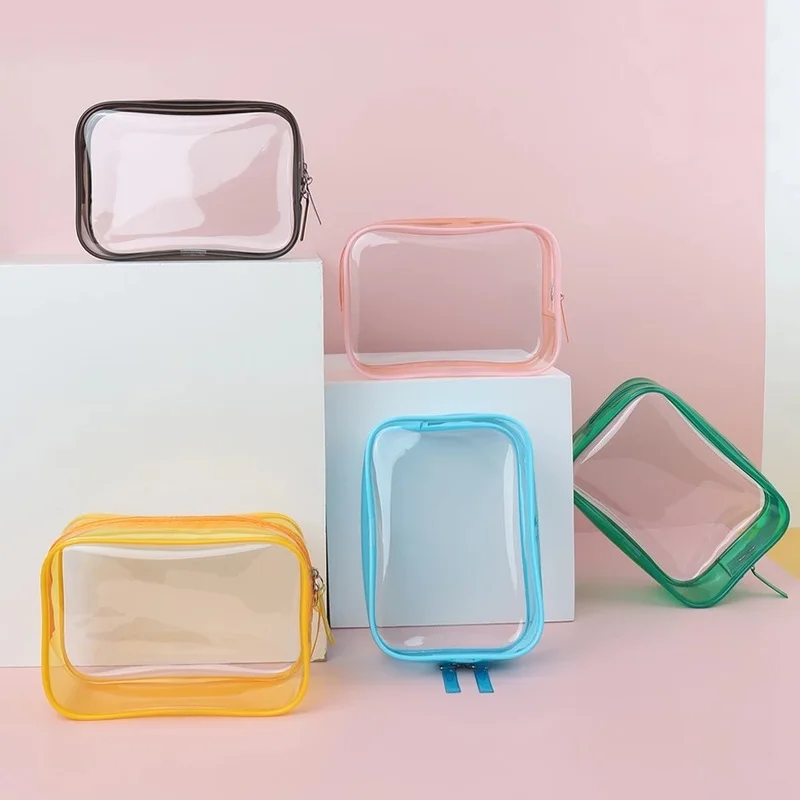 Transparent Cosmetic Bag PVC Travel Make Up Organizer Storage Bath Toiletry Wash Bag Women Zipper Clear Makeup Bags Beauty Case
Transparent Cosmetic Bag PVC Travel Make Up Organizer Storage Bath Toiletry Wash Bag Women Zipper Clear Makeup Bags Beauty Case