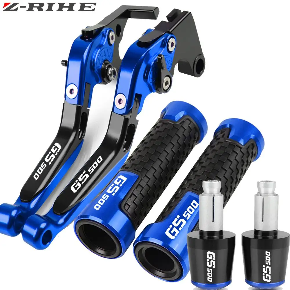 

For SUZUKI GS500 1989-2008 1990 1991 1992 1993 1994 1995 Motorcycle CNC Brake Clutch Levers Handlebar Handle Bar Hand Grips Ends