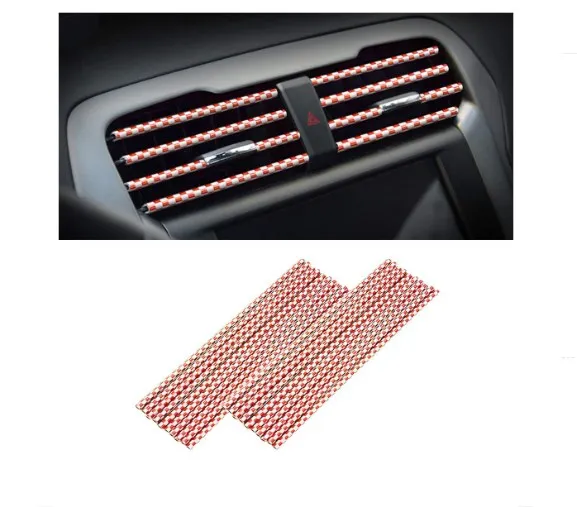 10Pcs 20cm Universal Car Air Conditioner Outlet Decorative U Shape Moulding Trim Strips Decor Car Styling Accessories Coche
10Pcs 20cm Universal Car Air Conditioner Outlet Decorative U Shape Moulding Trim Strips Decor Car Styling Accessories Coche