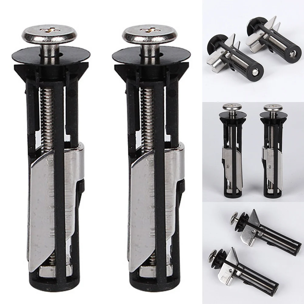 1 Pair Universal Stainless Steel Toilet Seat Fittings Toilet Cover Smart Seat Screws Top Expansion Mounting Bolts Screw Hinges
1 Pair Universal Stainless Steel Toilet Seat Fittings Toilet Cover Smart Seat Screws Top Expansion Mounting Bolts Screw Hinges