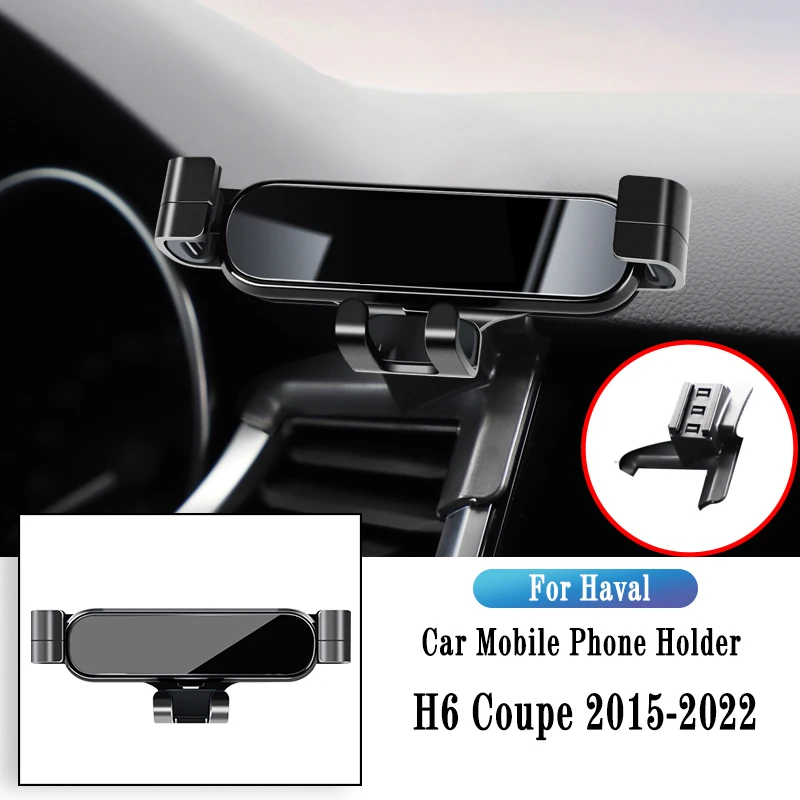 Car Phone Holder For Haval H6 Coupe 2015-2022 Gravity Navigation Bracket GPS Stand Air Outlet Clip Rotatable Support Accessories
Car Phone Holder For Haval H6 Coupe 2015-2022 Gravity Navigation Bracket GPS Stand Air Outlet Clip Rotatable Support Accessories